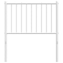vidaXL fehér fém csere fejtámla 80 cm