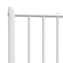 vidaXL fehér fém csere fejtámla 100 cm