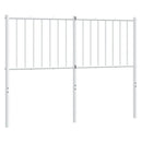 vidaXL fehér fém csere fejtámla 120 cm