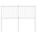 vidaXL fehér fém csere fejtámla 120 cm