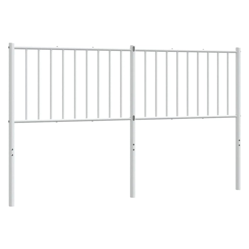 vidaXL fehér fém fejtámla 150 cm