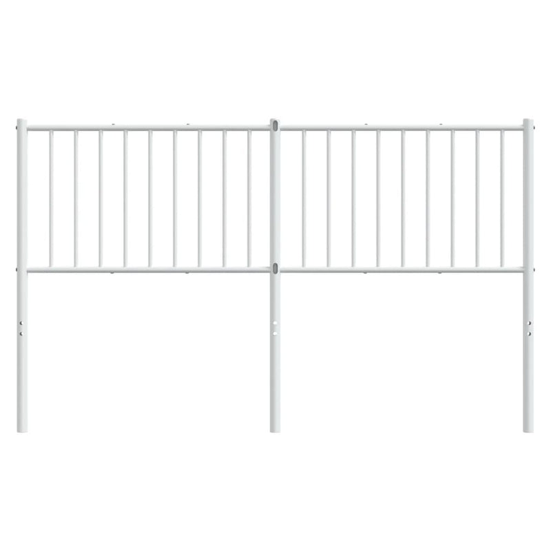 vidaXL fehér fém fejtámla 150 cm