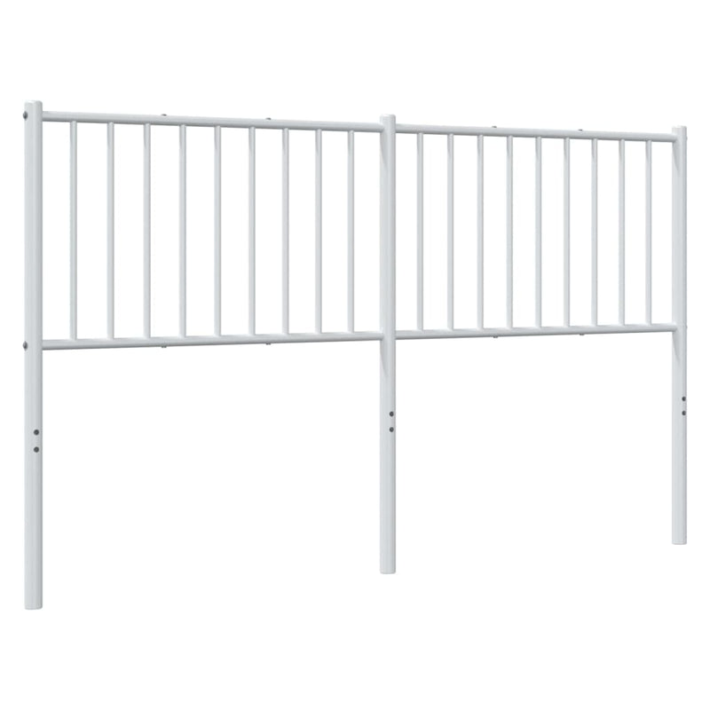 vidaXL fehér fém fejtámla 150 cm
