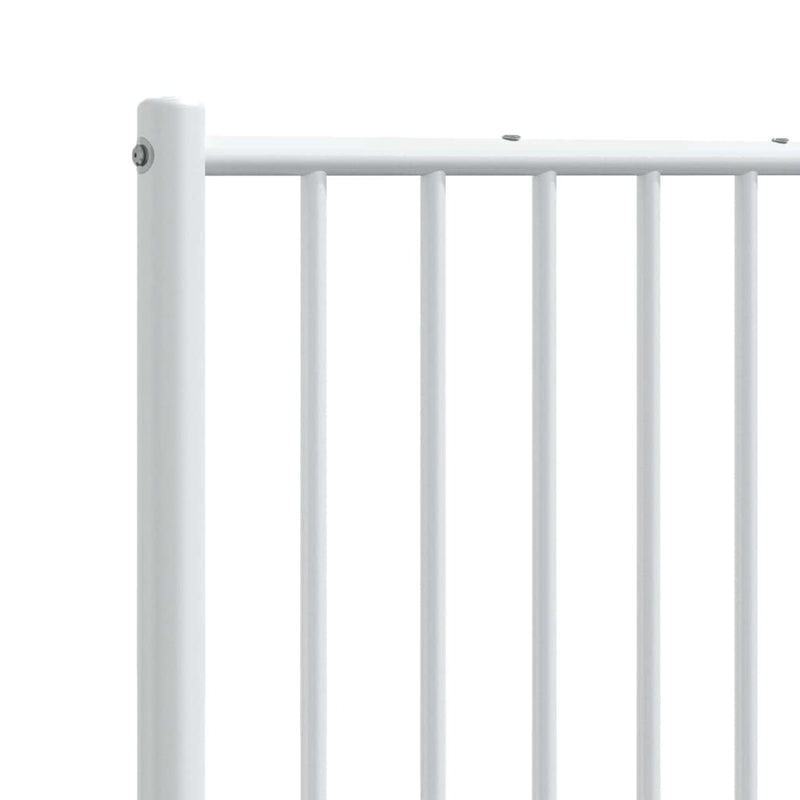 vidaXL fehér fém fejtámla 150 cm