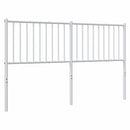 vidaXL fehér fém csere fejtámla 160 cm