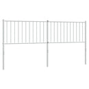 vidaXL fehér fém csere fejtámla 180 cm