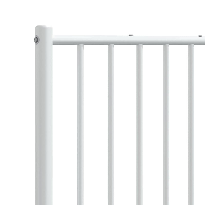 vidaXL fehér fém fejtámla 193 cm