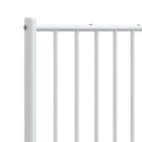 vidaXL fehér fém csere fejtámla 200 cm