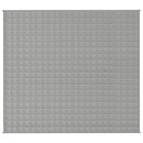 vidaXL szürke szövet súlyozott takaró 200 x 230 cm 9 kg