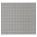 vidaXL szürke szövet súlyozott takaró 200 x 230 cm 13 kg