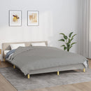 vidaXL szürke szövet súlyozott takaró 200 x 230 cm 13 kg