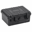 vidaXL fekete PP hordozható repülős tok 24 x 19 x 11 cm