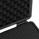 vidaXL fekete PP hordozható repülős tok 24 x 19 x 11 cm