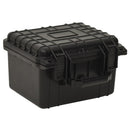 vidaXL fekete PP hordozható repülős tok 27x25x18 cm