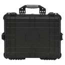 vidaXL fekete PP hordozható repülős tok 55 x 43 x 21 cm