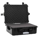 vidaXL fekete PP hordozható repülős tok 52x40x19 cm
