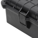 vidaXL fekete PP hordozható repülős tok 52x40x19 cm