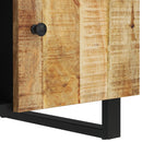 vidaXL tömör mangófa és szerelt fa dohányzóasztal 100 x 54 x 40 cm