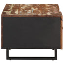 vidaXL tömör újrahasznosított és szerelt fa dohányzóasztal 100x54x40cm