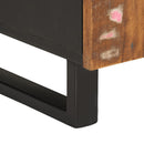 vidaXL tömör újrahasznosított és szerelt fa dohányzóasztal 100x54x40cm