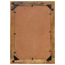 vidaXL tömör mangófa és üveg tükör 70 x 50 cm