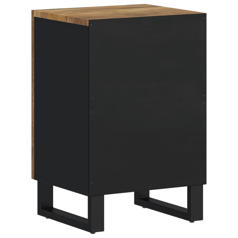 vidaXL tömör mangófa fürdőszobaszekrény 38 x 33 x 58 cm