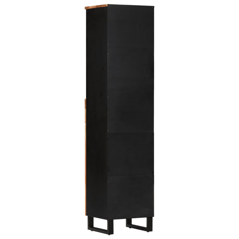 vidaXL tömör akácfa fürdőszobaszekrény 38 x 33 x 160 cm