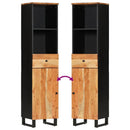 vidaXL tömör akácfa fürdőszobaszekrény 38 x 33 x 160 cm