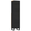 vidaXL tömör mangófa fürdőszobaszekrény 38 x 33 x 160 cm