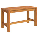 vidaXL tömör akácfa kerti pad 80 x 35 x 45 cm