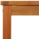 vidaXL tömör akácfa kerti pad 110 x 35 x 45 cm