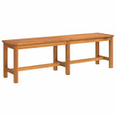 vidaXL tömör akácfa kerti pad 150 x 35 x 45 cm