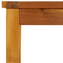 vidaXL tömör akácfa kerti pad 180 x 35 x 45 cm