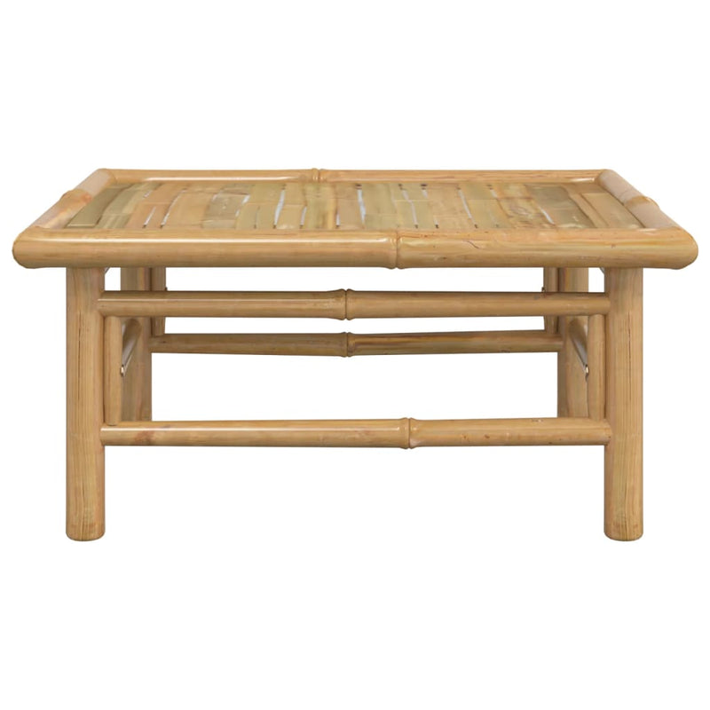 vidaXL bambusz kerti asztal 65 x 55 x 30 cm
