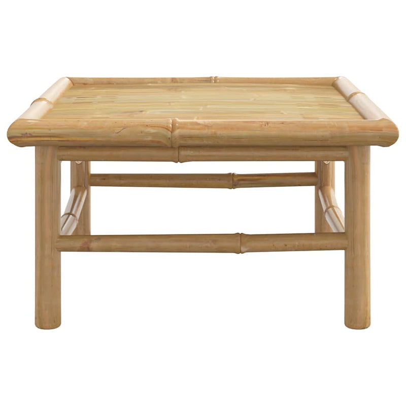 vidaXL bambusz kerti asztal 65 x 55 x 30 cm