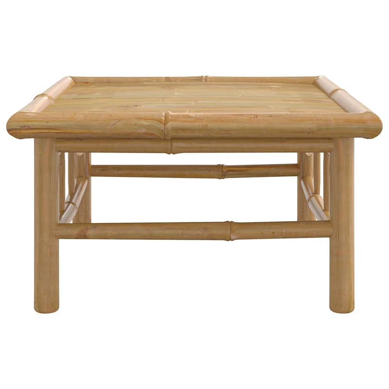 vidaXL bambusz kerti asztal 65 x 55 x 30 cm