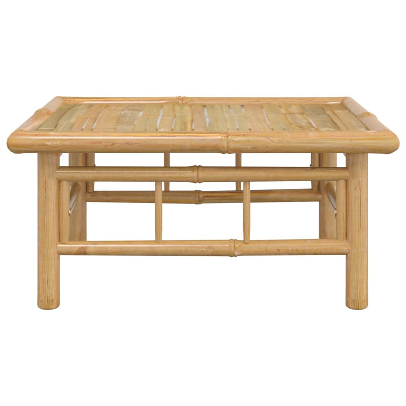 vidaXL bambusz kerti asztal 65 x 55 x 30 cm