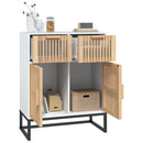 vidaXL fehér szerelt fa tálalószekrény 60 x 30 x 75 cm