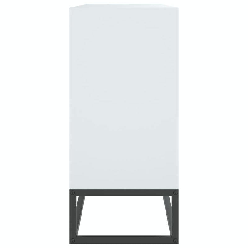 vidaXL fehér szerelt fa tálalószekrény 105 x 30 x 65 cm