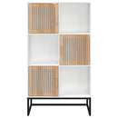 vidaXL fehér szerelt fa magasszekrény 70 x 35 x 125 cm