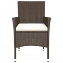vidaXL 2 db barna polyrattan kerti szék párnákkal (csak Egyesült Királyság/Írország/FI/NO)