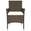 vidaXL 4 db barna polyrattan kerti szék párnákkal (csak Egyesült Királyság/Írország/FI/NO)