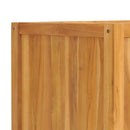 vidaXL tömör tíkfa magaságyás 150 x 50 x 50 cm