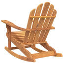vidaXL 2 db tömör tíkfa kerti adirondack hintaszék 79 x 100 x 103 cm