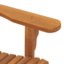 vidaXL 2 db tömör tíkfa kerti adirondack hintaszék 79 x 100 x 103 cm