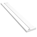 vidaXL fehér alumínium zuhanypolc walk-in zuhanyfalhoz 90cm