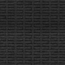 vidaXL fekete 3 személyes polyrattan kerti kanapé párnákkal