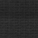 vidaXL 2 db fekete polyrattan kerti középső kanapé párnákkal