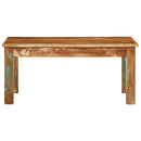 vidaXL tömör újrahasznosított fa dohányzóasztal 100 x 55 x 45 cm