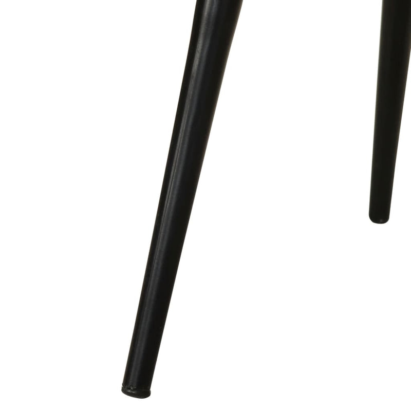 vidaXL 3 db kerek tömör mangófa dohányzóasztal